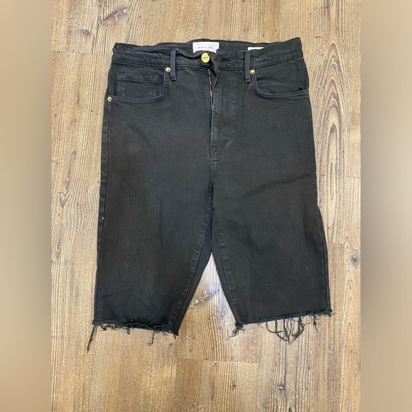 FRAME Le Vintage Bermuda Shorts 27 - Picture 1 of 7